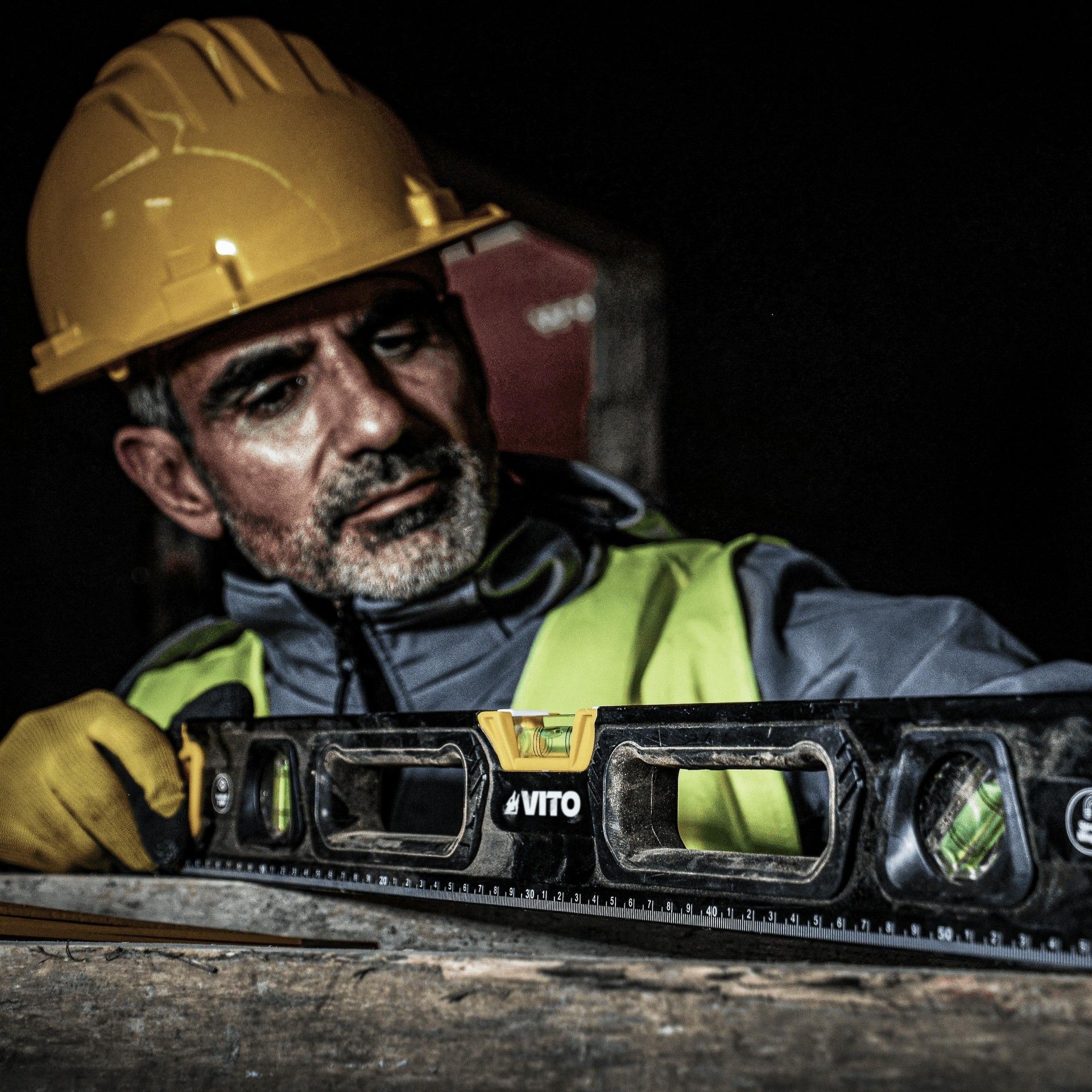 Nivel aluminio magnético pro 60cm refª VINP60 VITO