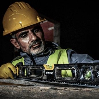 Nivel aluminio magnético pro 120cm refª VINP120 VITO Nivel aluminio magnético pro 120cm refª VINP120 VITO