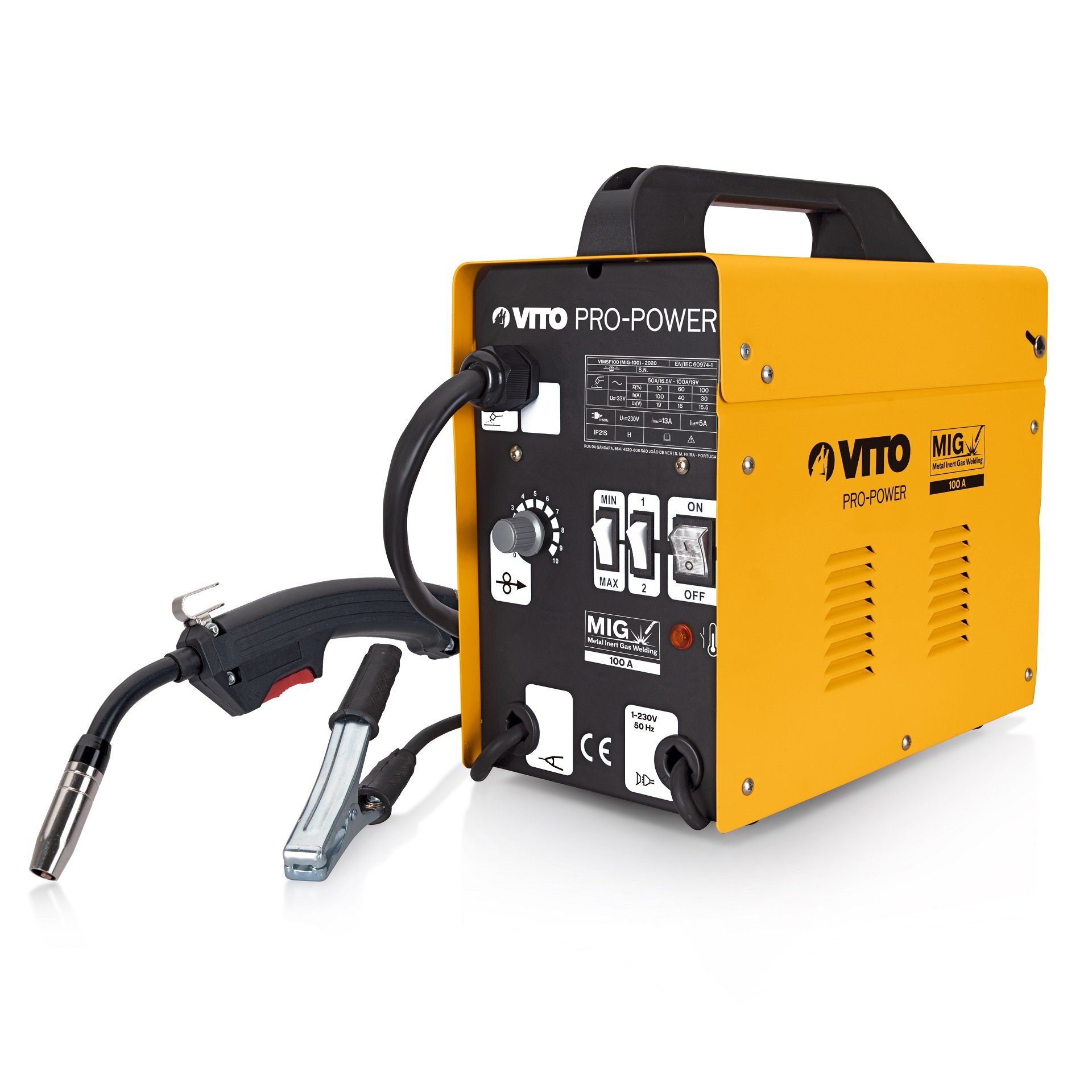 MÁQUINA SOLDAR A FIO 100A VIMSF100 VITO