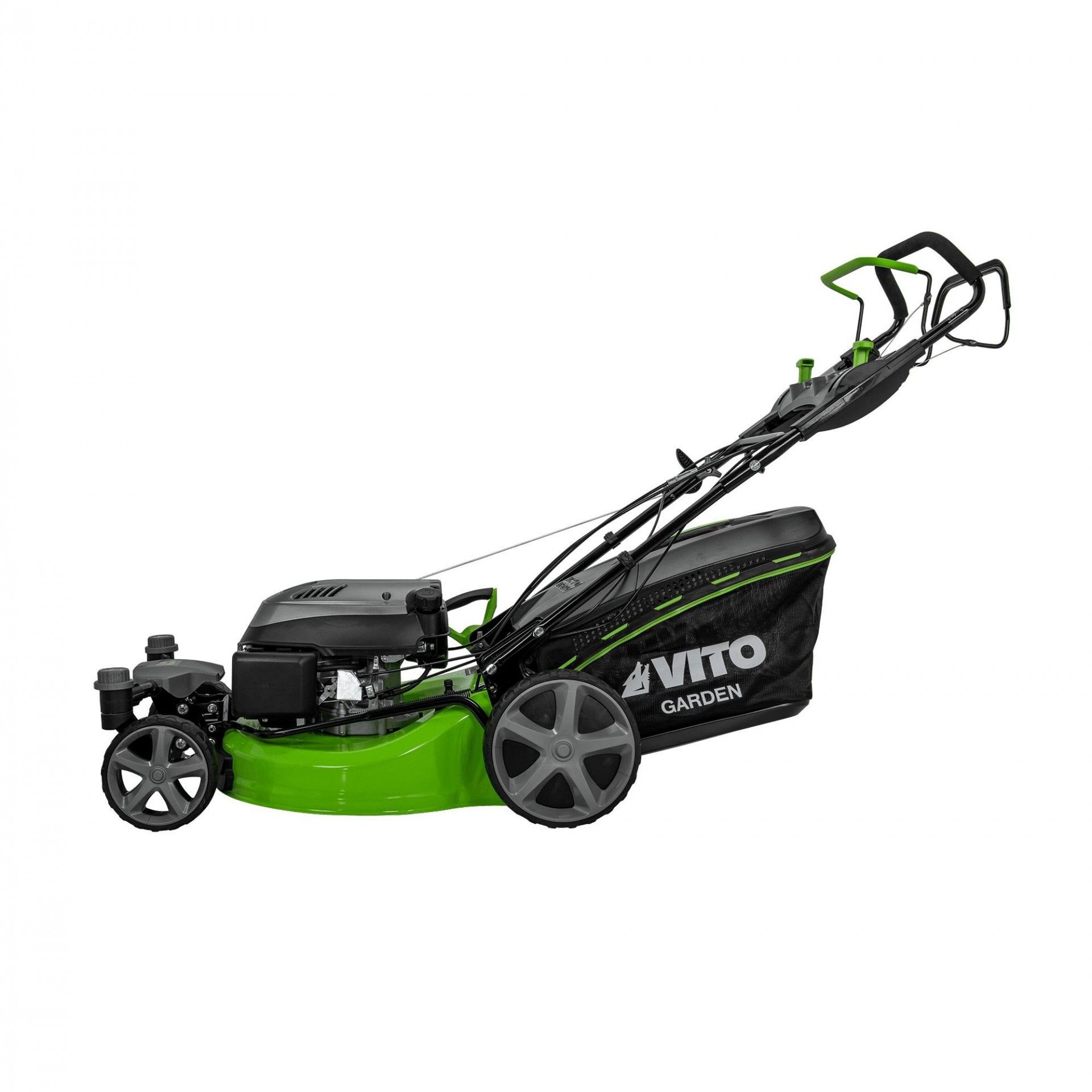 Corta-relvas com rodas giratórias e tração 6.5cv - 196cc - 508mm refª VIMRRG65 VITO