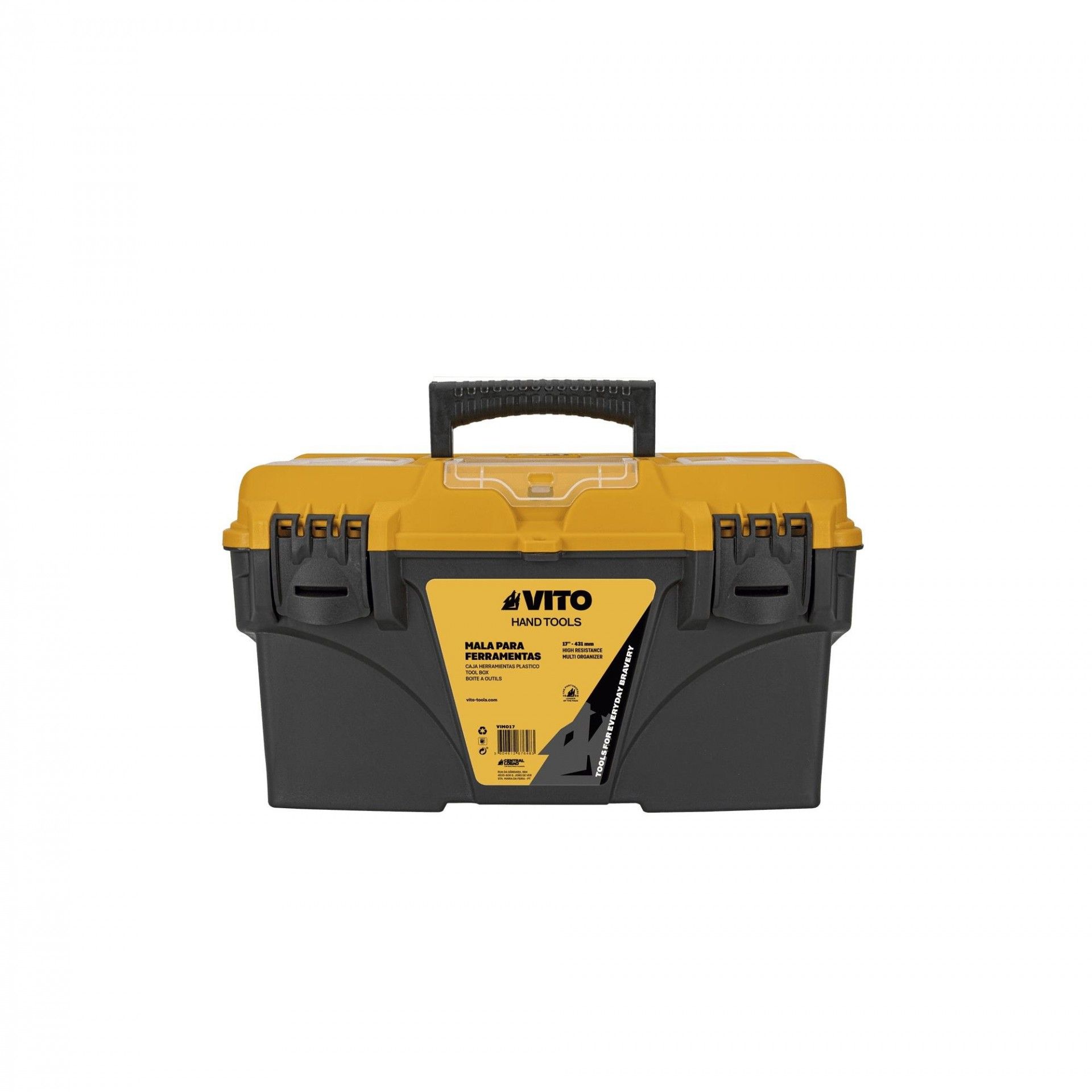 Mala para ferramentas com organizador 17"- 431mm refª VIMO17 VITO