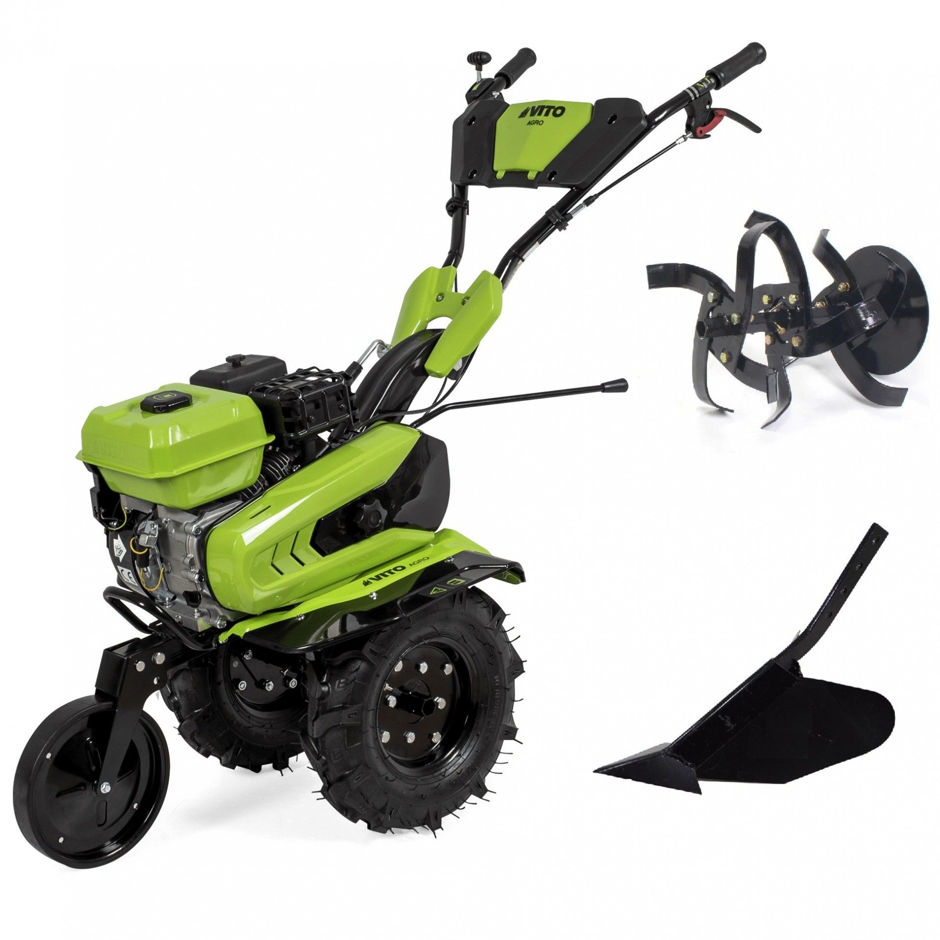 Motoenxada gasolina 7Hp c/transmissão por correias refª VIME7A VITO