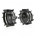 Conjunto de 2 rodas metálicas para motoenxada refª VIME7RM VITO Conjunto de 2 rodas metálicas para motoenxada refª VIME7RM VITO