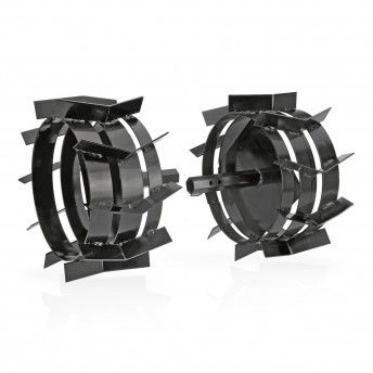 Conjunto de 2 rodas metlicas para motoenxada ref VIME7RM VITO