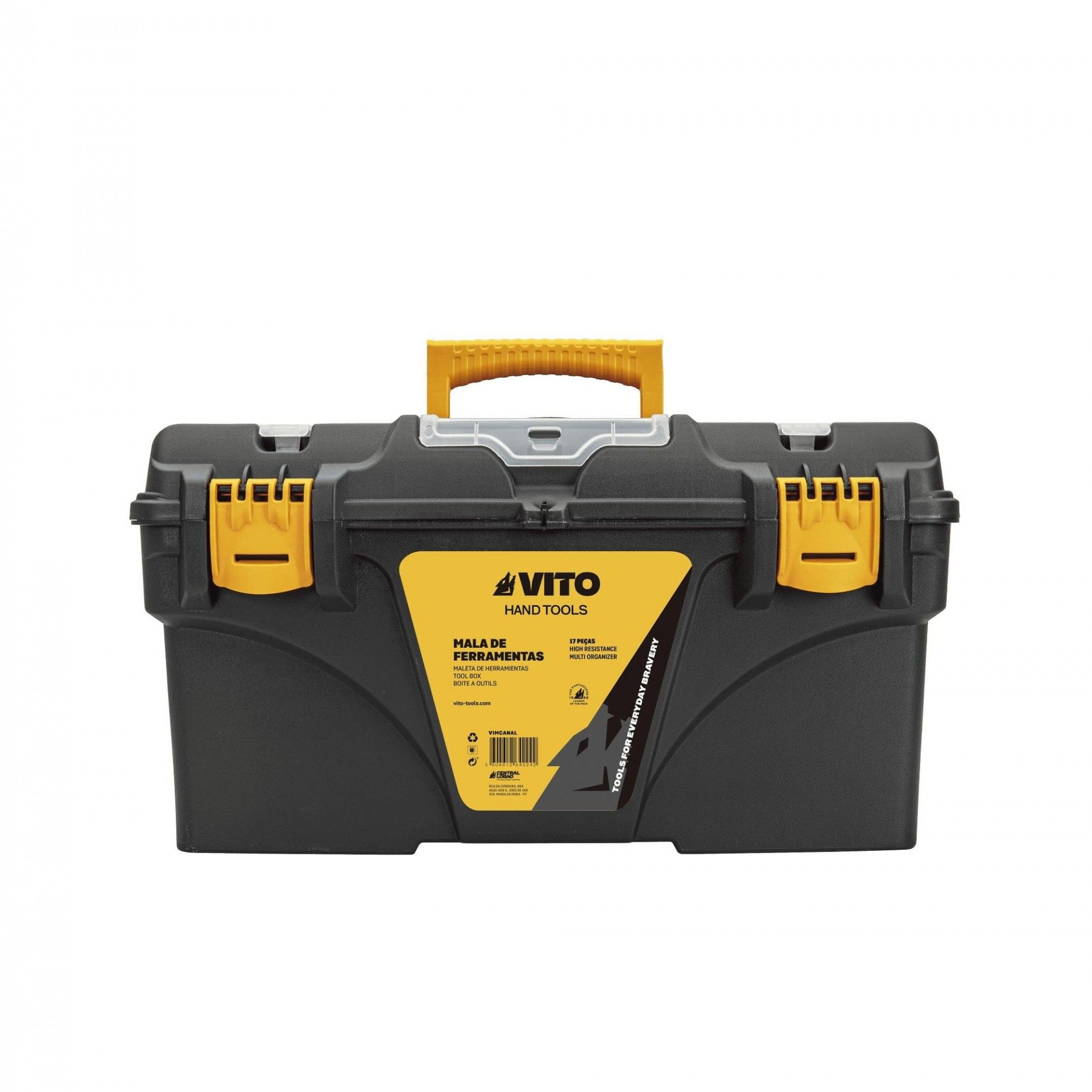 Mala de ferramentas para canalizador - 17 peças refª VIMCANAL VITO
