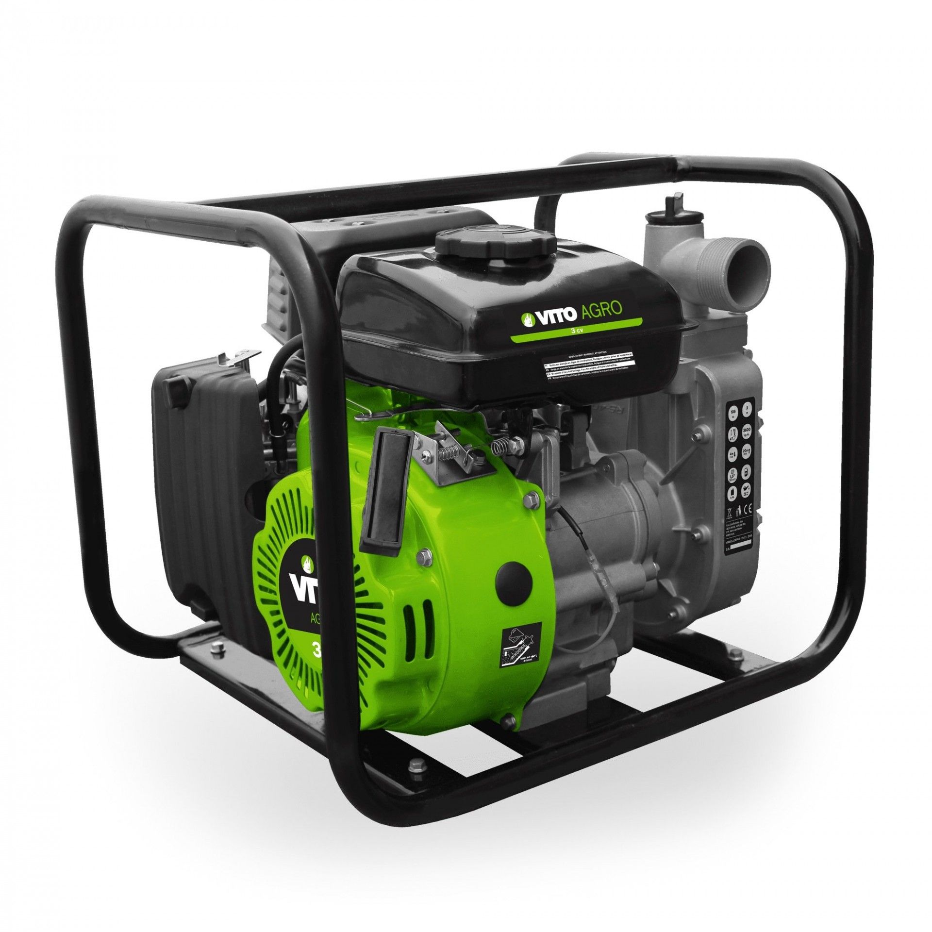 Motobomba gasolina 1.5" 105cc 4 Tempos refª VIMB15AA VITO