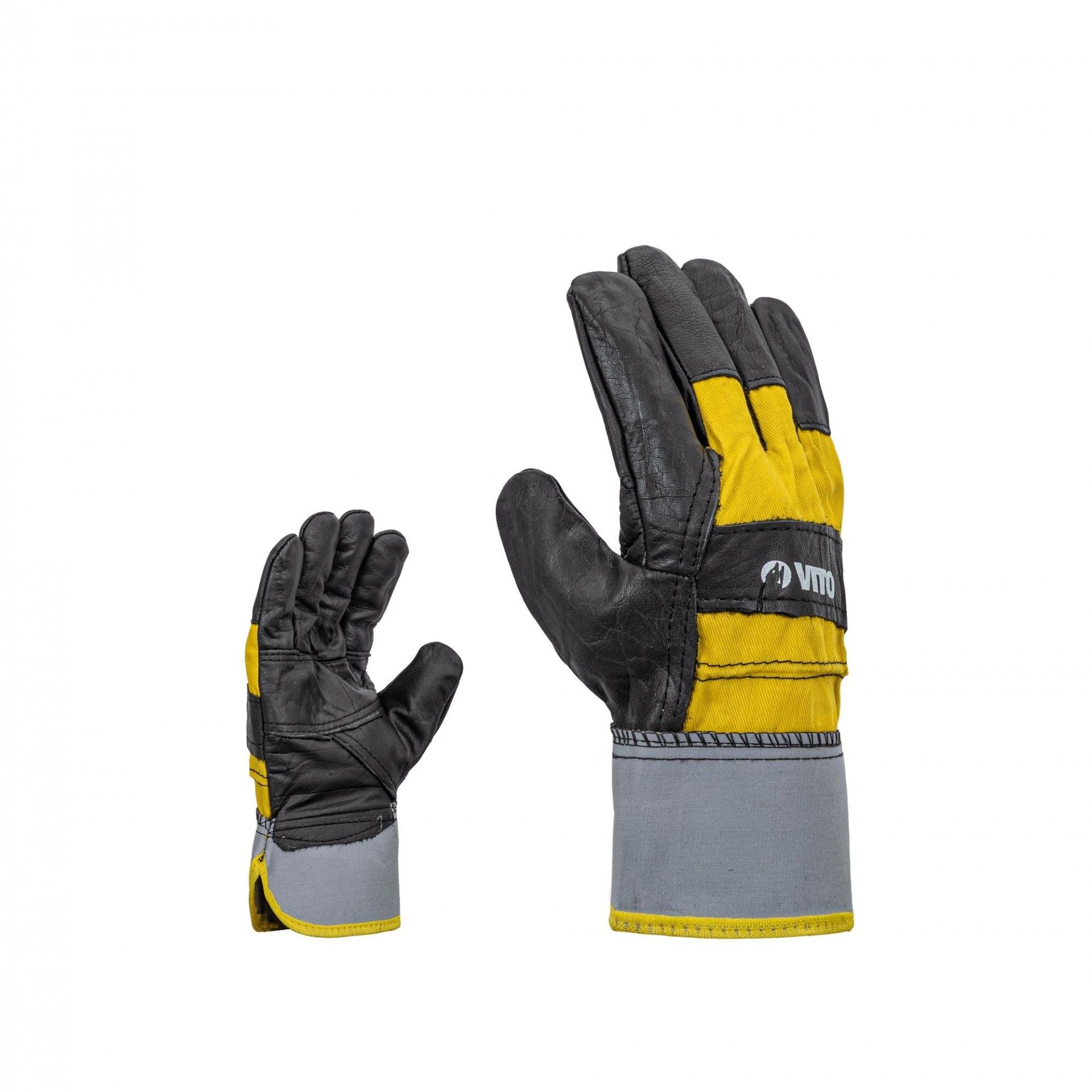 Luva de trabalho em couro refª VILTC VITO