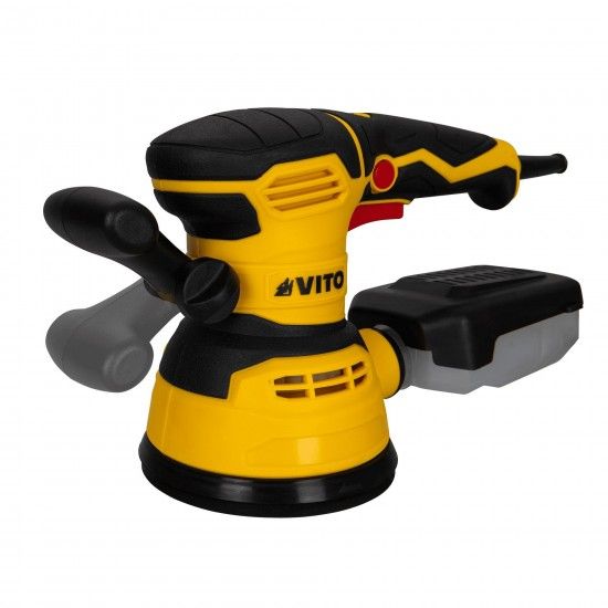 Lixadora orbital com pega auxiliar 430w - 125mm ref VILOP430 VITO