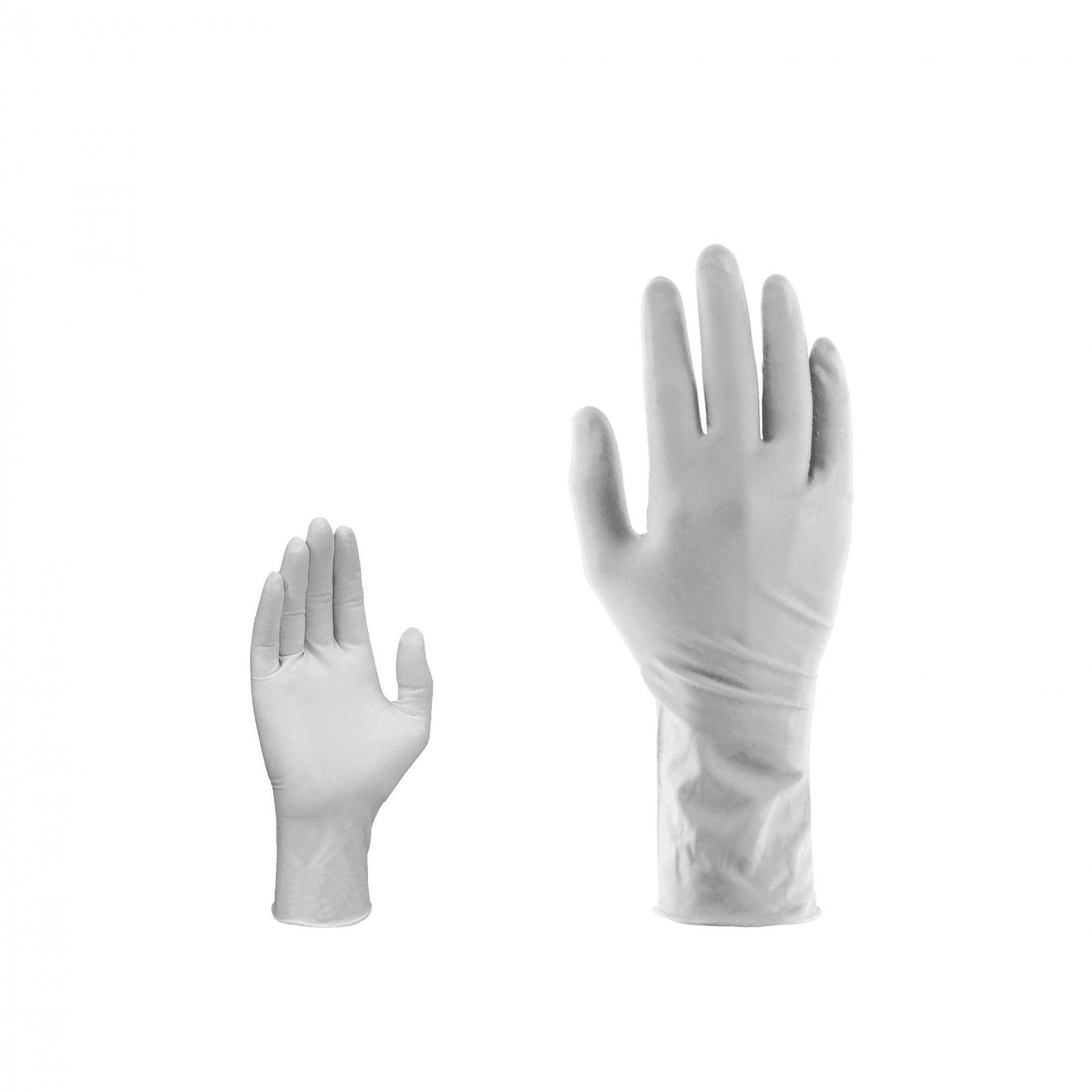 Luvas latex natural conjunto 50 refª VILL50 VITO