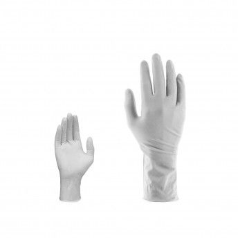 Luva latex  natural conjunto 10 ref VILL10 VITO