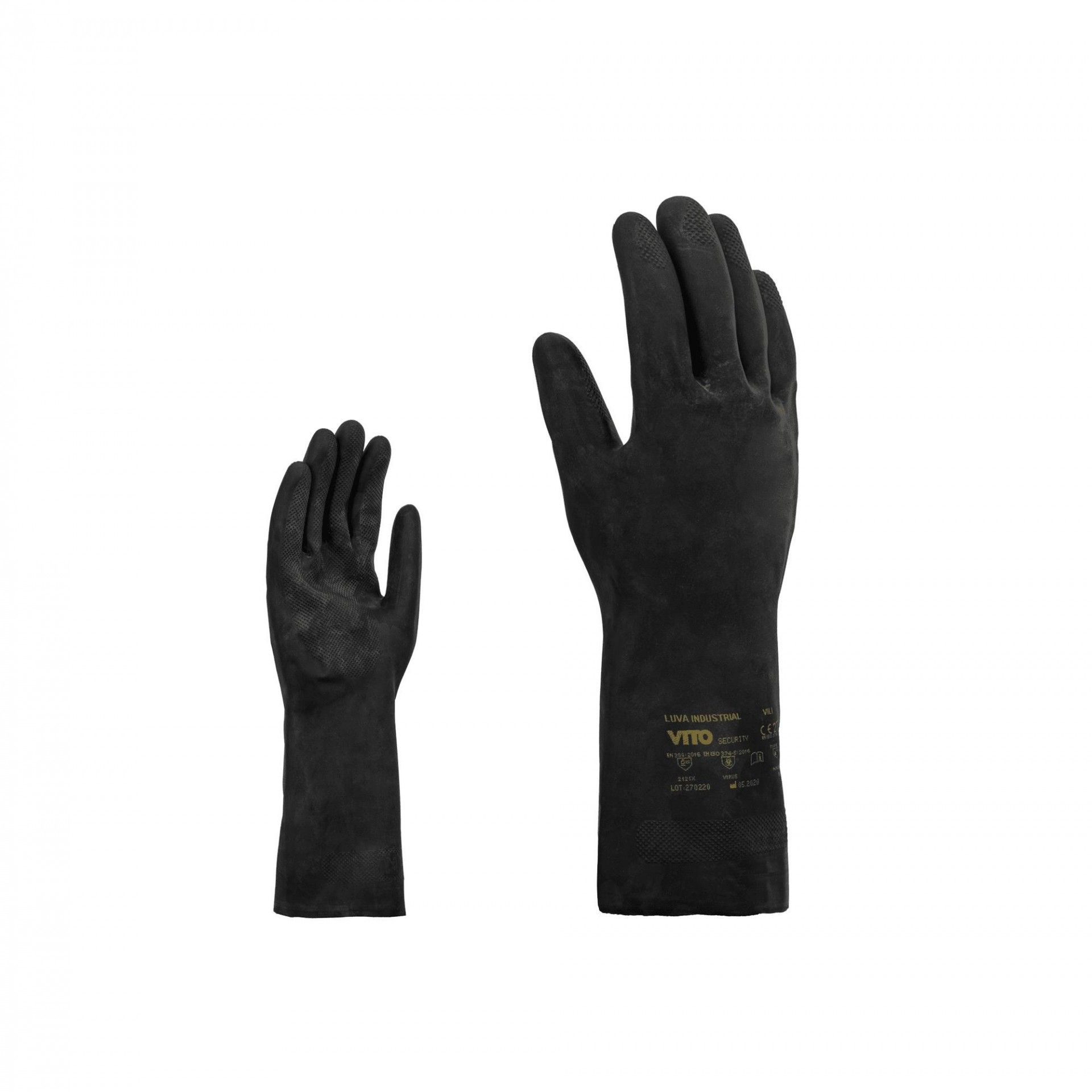 Luva industrial em borracha refª VILIL VITO