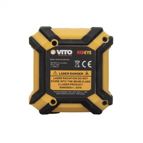 Nível laser autonivelante vermelho de linhas cruzadas 10m refª VILALC10 VITO Nível laser autonivelante vermelho de linhas cruzadas 10m refª VILALC10 VITO
