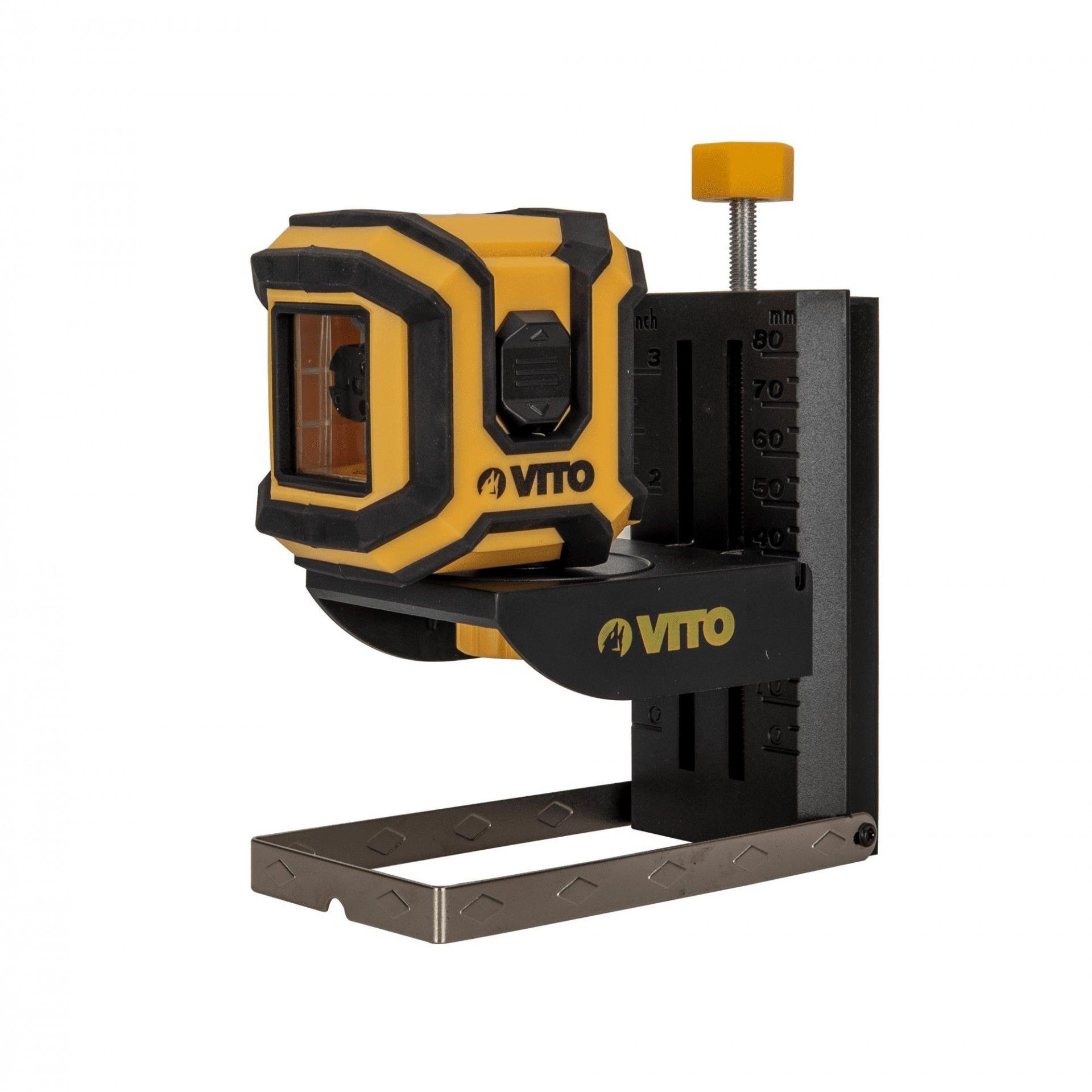 Nível laser autonivelante vermelho de linhas cruzadas 10m refª VILALC10 VITO