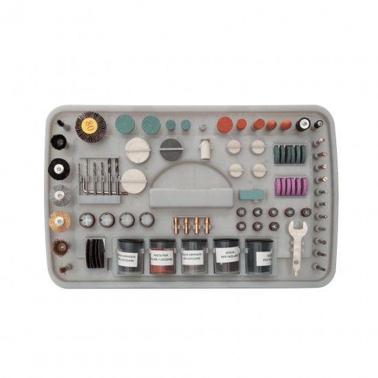 Mini ferramenta multifunes 135w com 218 acessrios ref VIKMF218A VITO