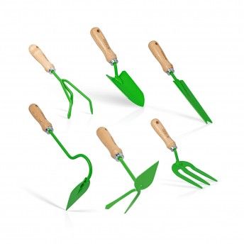 Kit jardim 6 peas em ao ref VIKJ6C VITO