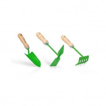 Kit jardim 3 peas em ao ref VIKJ3C VITO