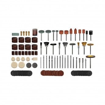 Conjunto de 186 acessrios para mini ferramenta multifunes ref VIK186A VITO