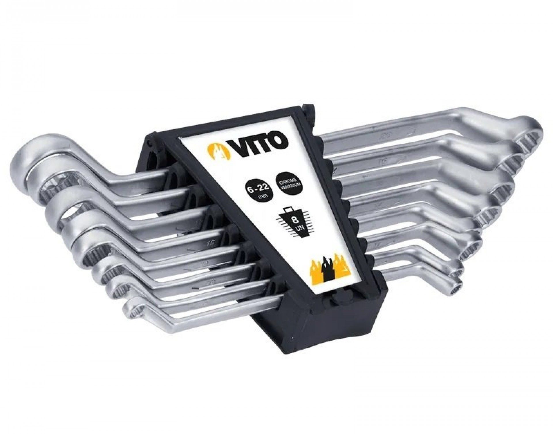 Jogo de Chaves luneta 8pç refª VIJCL8 VITO