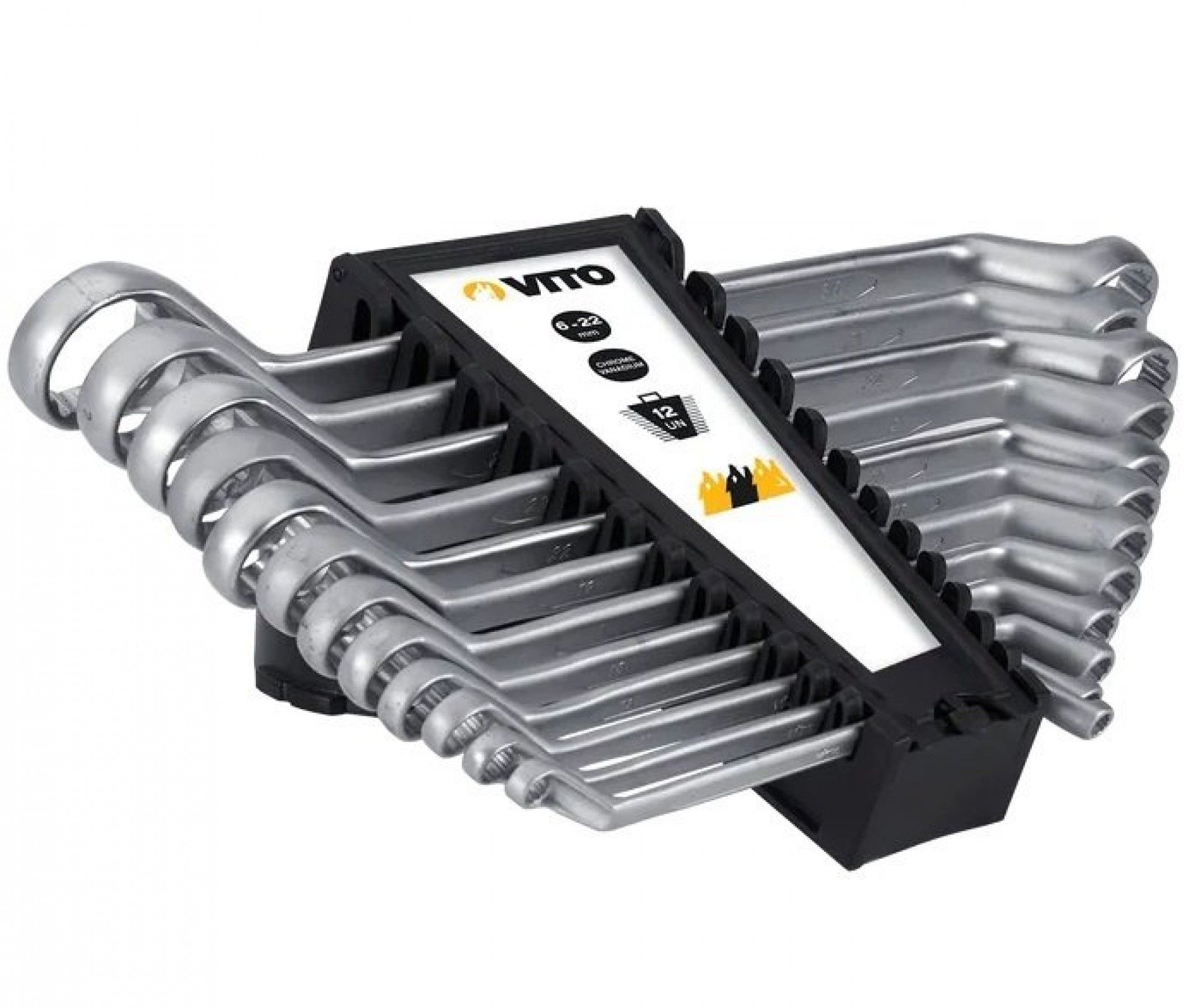 Jogo de Chaves luneta 12pç refª VIJCL12 VITO