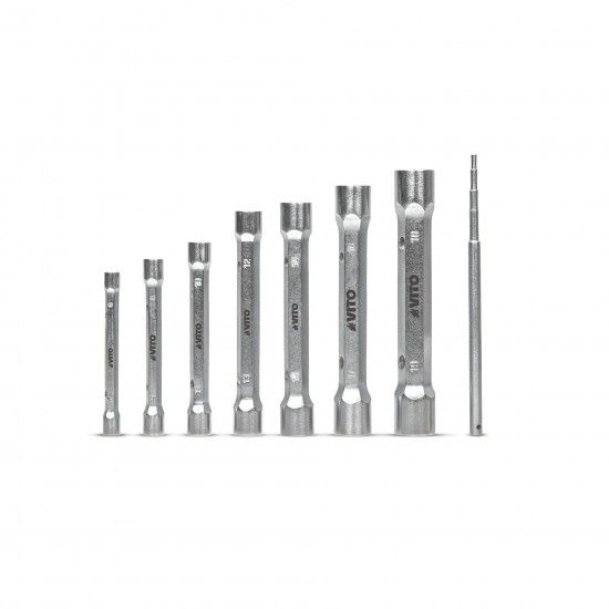 Conjunto de 8 chaves de tubo ref VIJCT8 VITO