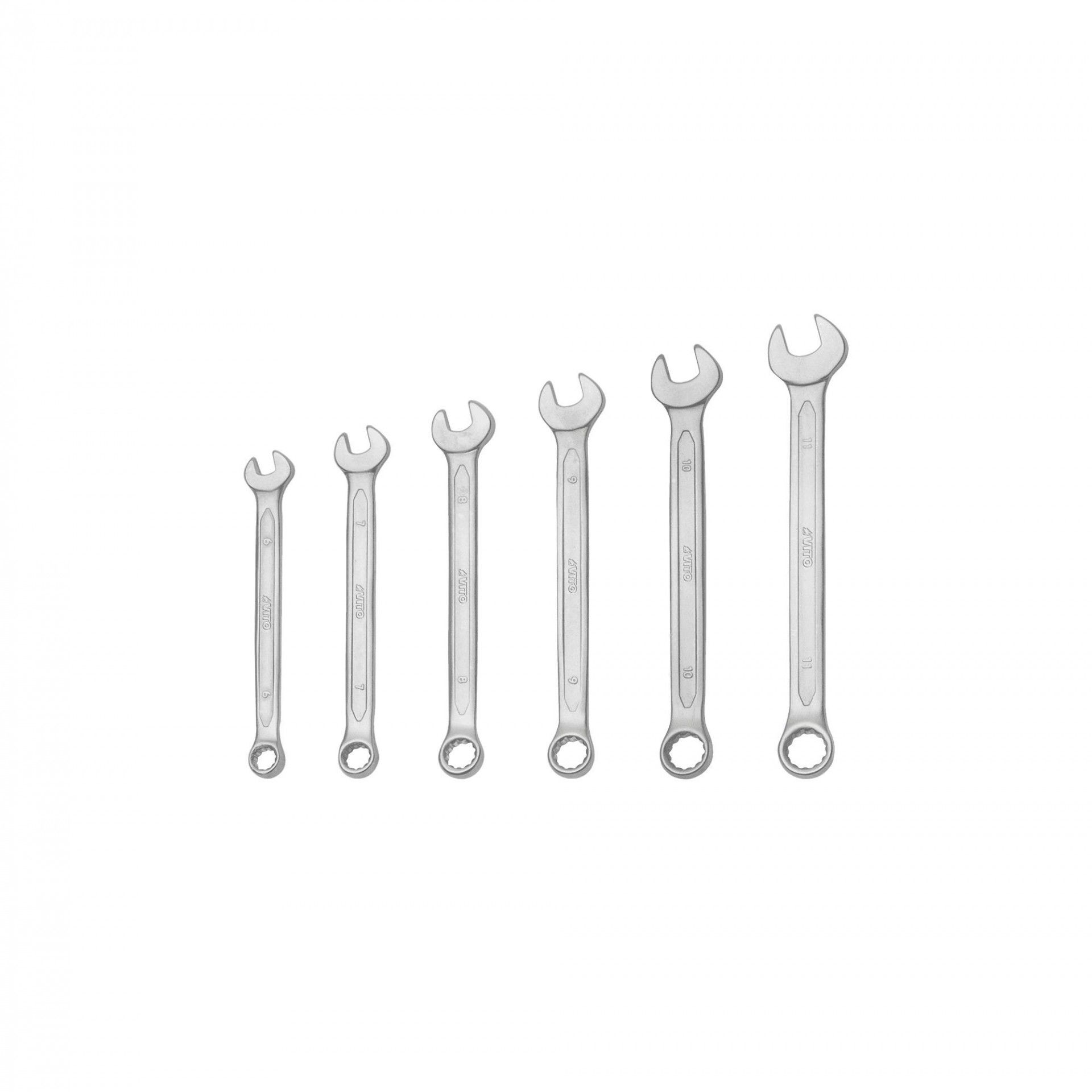 Conjunto de 6 chaves boca/luneta refª VIJCBL6 VITO