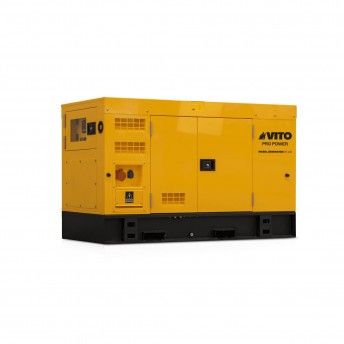 Gerador diesel trifsico super silencioso 20 kva ref VIGD20STA VITO