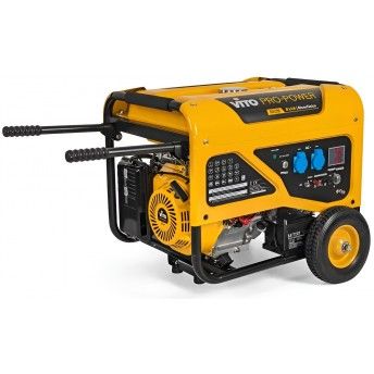 Gerador 8KVA electric start c/ rodas e pega ref VIG8RL VITO