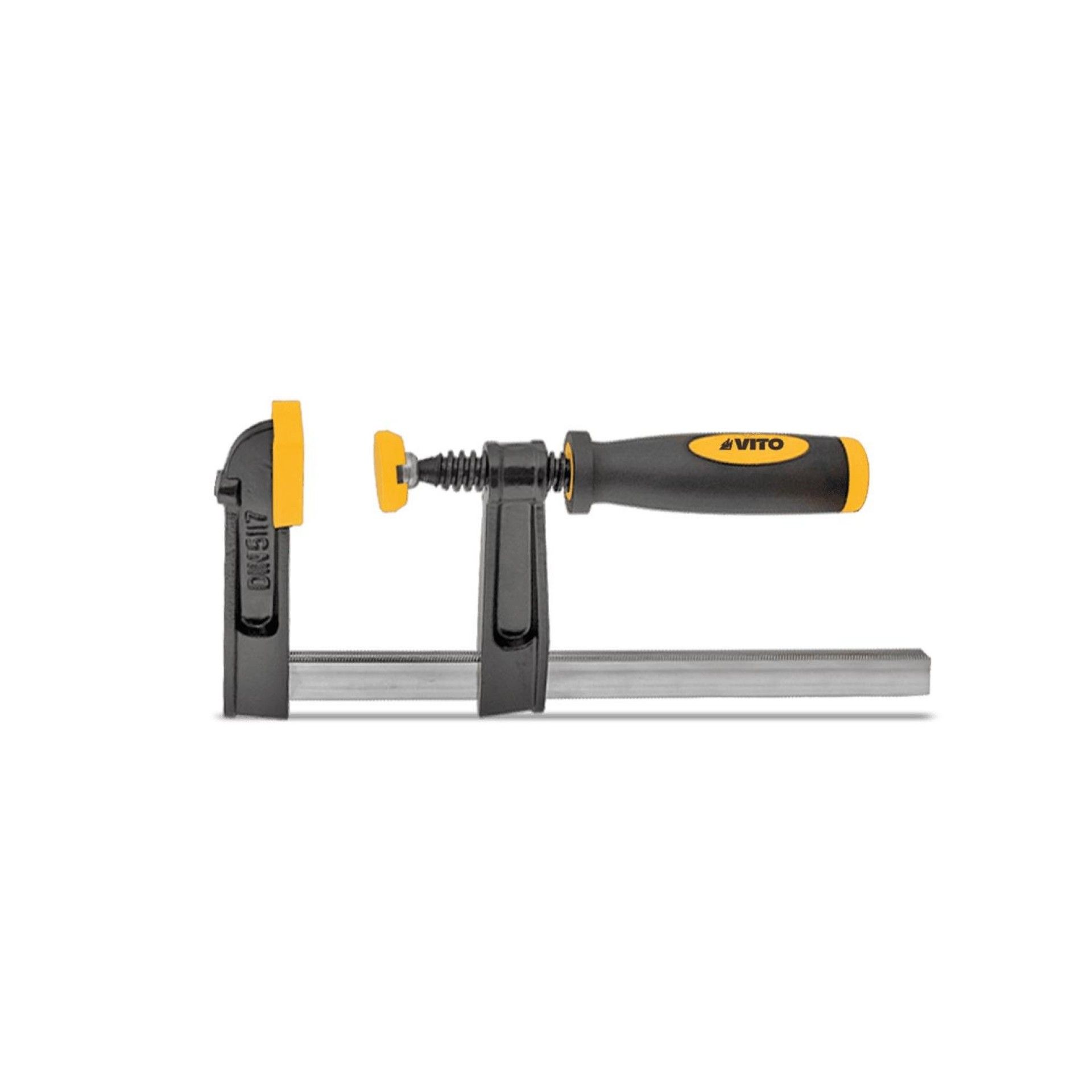 Grampo aperto rapido com cabo bi-matéria 50x250mm refª VIG50250 VITO