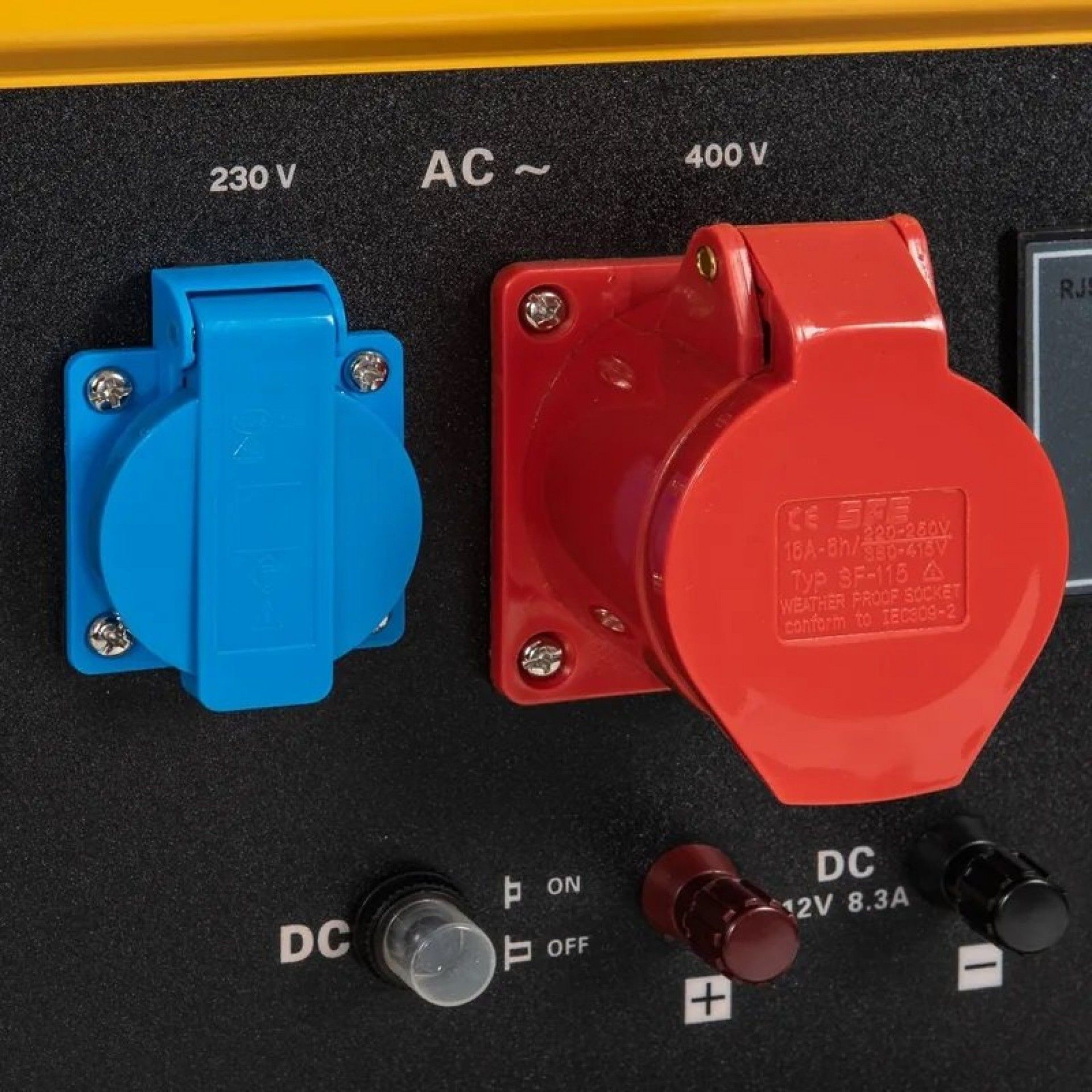 Gerador 8KVA electric start c/ rodas e pega trifásico refª VIG8TRL VITO