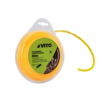 Fio torcido para roçadora 2,0mm 200 mt refª VIFRT20200 VITO Fio torcido para roçadora 2,0mm 200 mt refª VIFRT20200 VITO