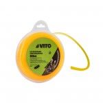 Fio nylon quadrado para roçadora 3mm 230mts refª VIFRQ30230 VITO Fio nylon quadrado para roçadora 3mm 230mts refª VIFRQ30230 VITO