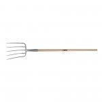 Forquilha 5 dentes cabo madeira ref VIFD5CM VITO