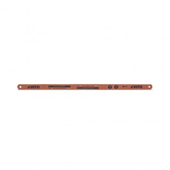 Cj. 3 folhas serra para cortar ferro hss ao rapido 24 dpp ref VIFCFHK3B VITO