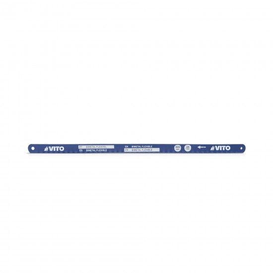 Cj. 3 folhas serra para cortar ferro bimetal 24 dpp ref VIFCFBK3B VITO