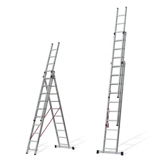 Escada tripla degrau quadrado 3x3,5 m ref VIETQ35 VITO