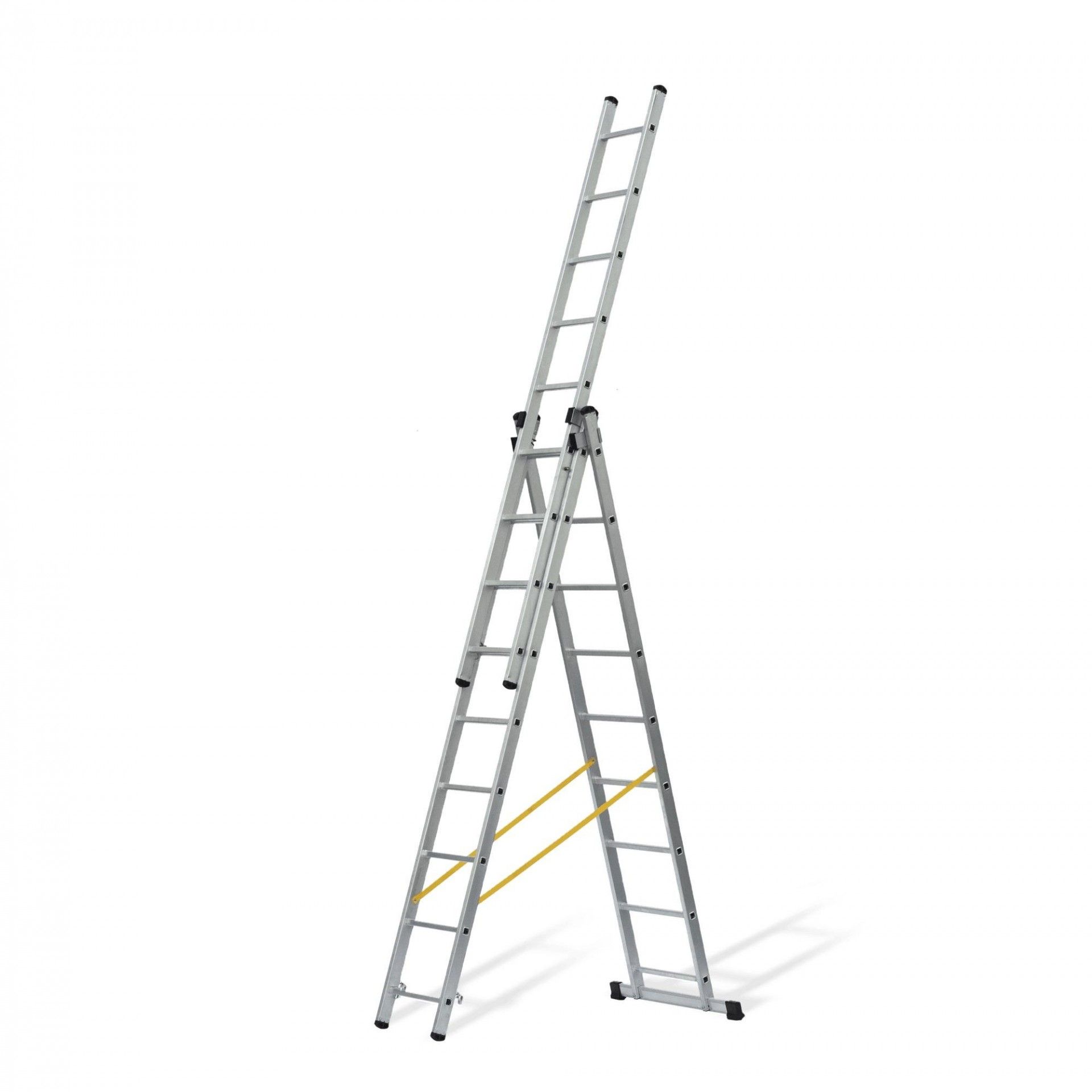 Escada tripla degrau quadrado 3x3m 10D refª VIETQ3 VITO