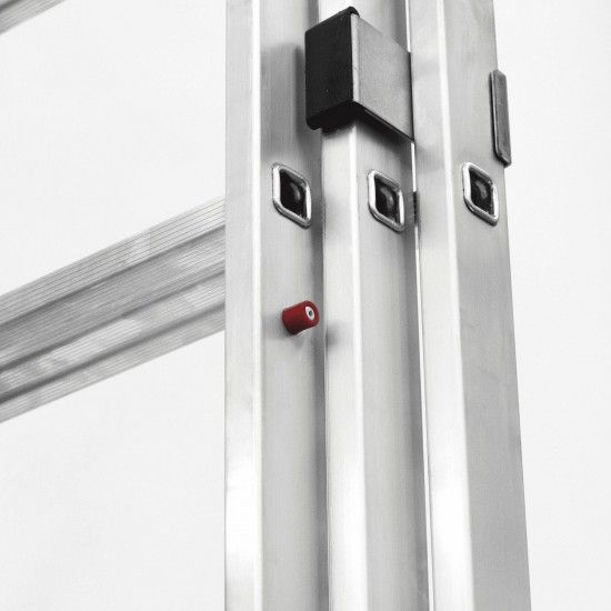 Escada tripla degrau quadrado 3x3m 10D ref� VIETQ3 VITO