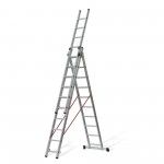 Escada tripla degrau quadrado 3x3,5 m refª VIETQ35 VITO Escada tripla degrau quadrado 3x3,5 m refª VIETQ35 VITO