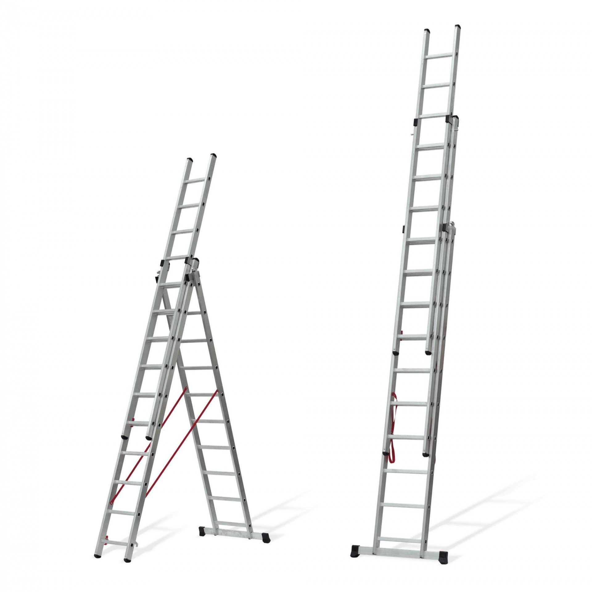 Escada tripla degrau quadrado 3x3,5 m refª VIETQ35 VITO