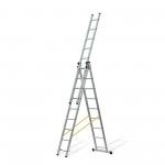 Escada tripla degrau quadrado 3x2 m ref� VIETQ2 VITO