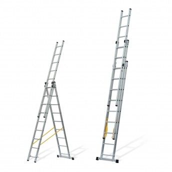 Escada tripla degrau quadrado 3x2,5 m ref� VIETQ25 VITO