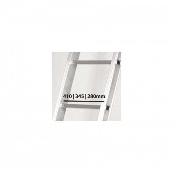 Escada electra tripla 3x3 m ref� VIEE3X3 VITO