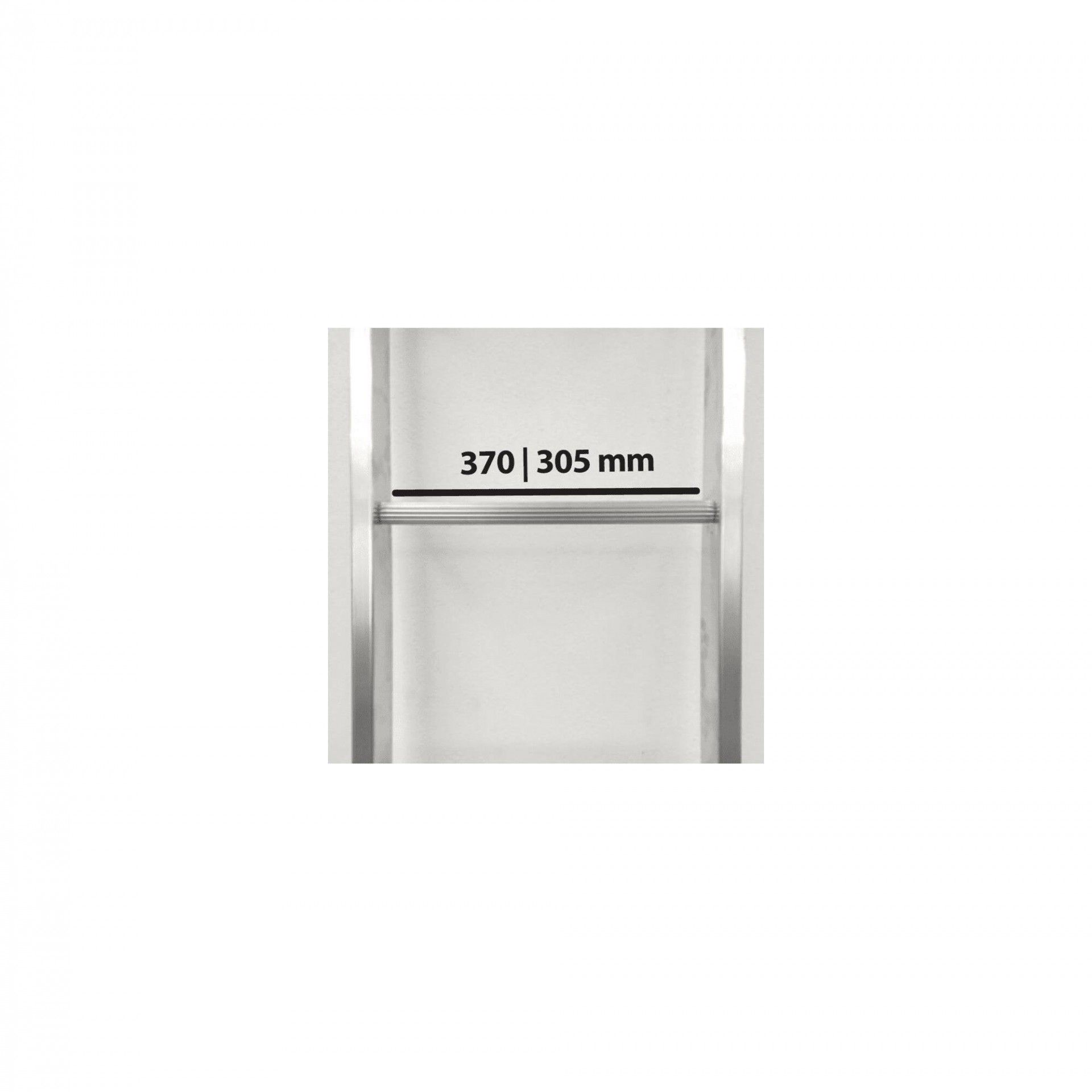 Escada eco dupla degrau redondo 2x2 m refª VIEDR2 VITO