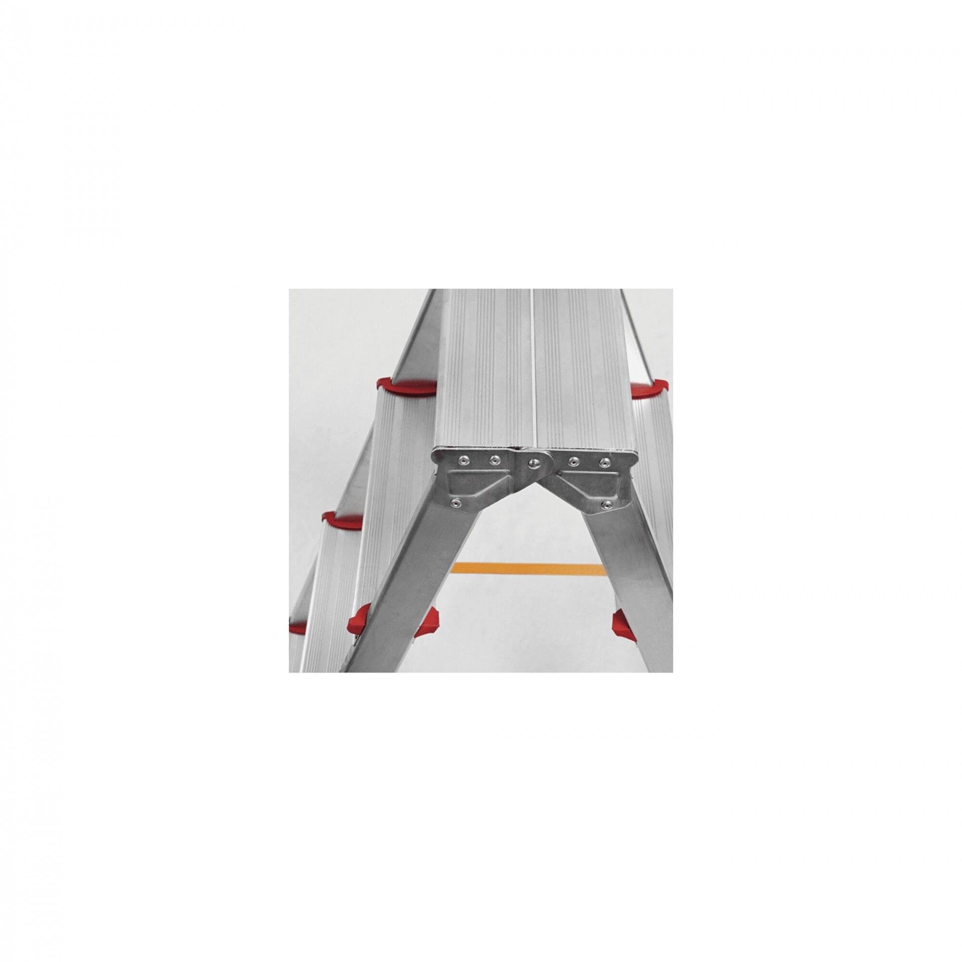 Escadote duplo em aluminio 3 degraus refª VIEAD3 VITO