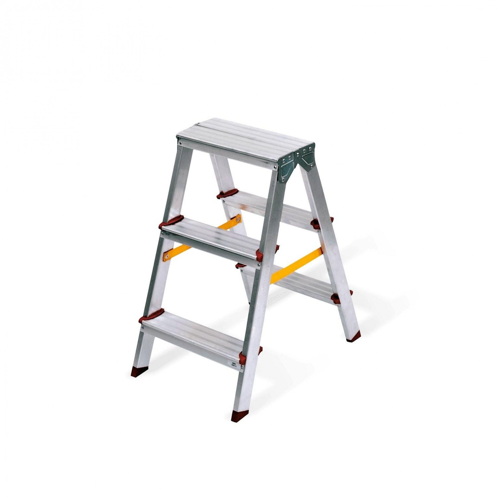 Escadote duplo em aluminio 5 degraus refª VIEAD5 VITO