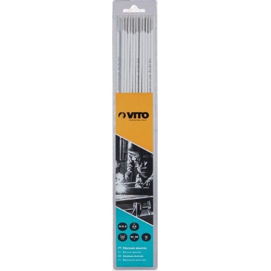 Elctrodo alumnio 2.5x350mm 12p ref VIEA25BL VITO