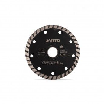 Disco diamantado universal turbo 230mm ref VIDT230 VITO