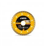 Disco diamantado universal turbo pro 115mm ref VIDT115P VITO