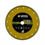 Disco diamantado universal turbo pro 115mm ref VIDT115P VITO
