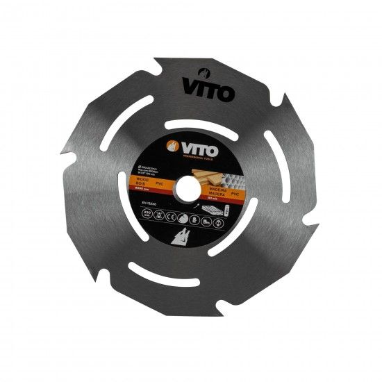 Disco corte madeira para rebarbadora 115mm ref VIDM115 VITO